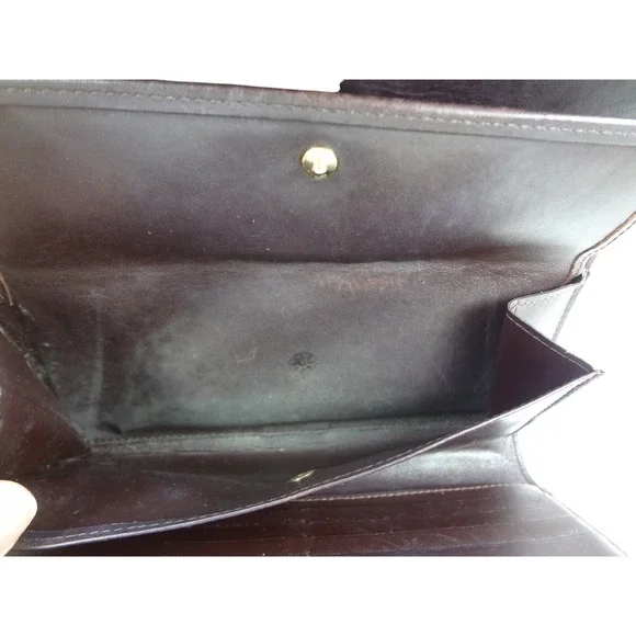 Louis Vuitton Vernis Sarah Wallet Burgundy Patent Leather-zip broken for rehab - Picture 7 of 12